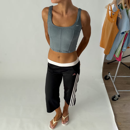 Y2K Nike Square Neck Activewear Top - XS/S