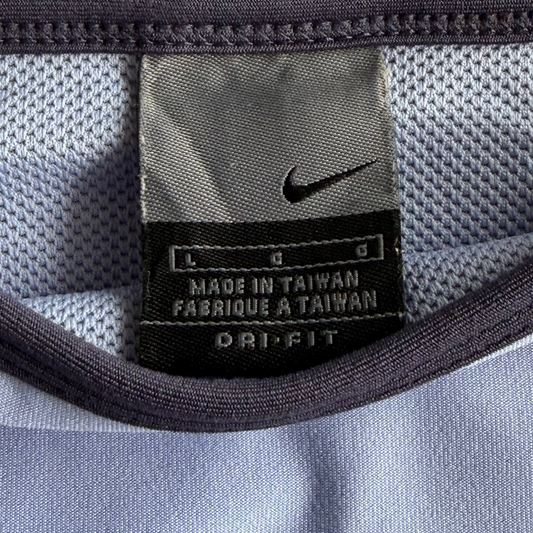 Y2K Nike Panelled Activewear Tank - S/M