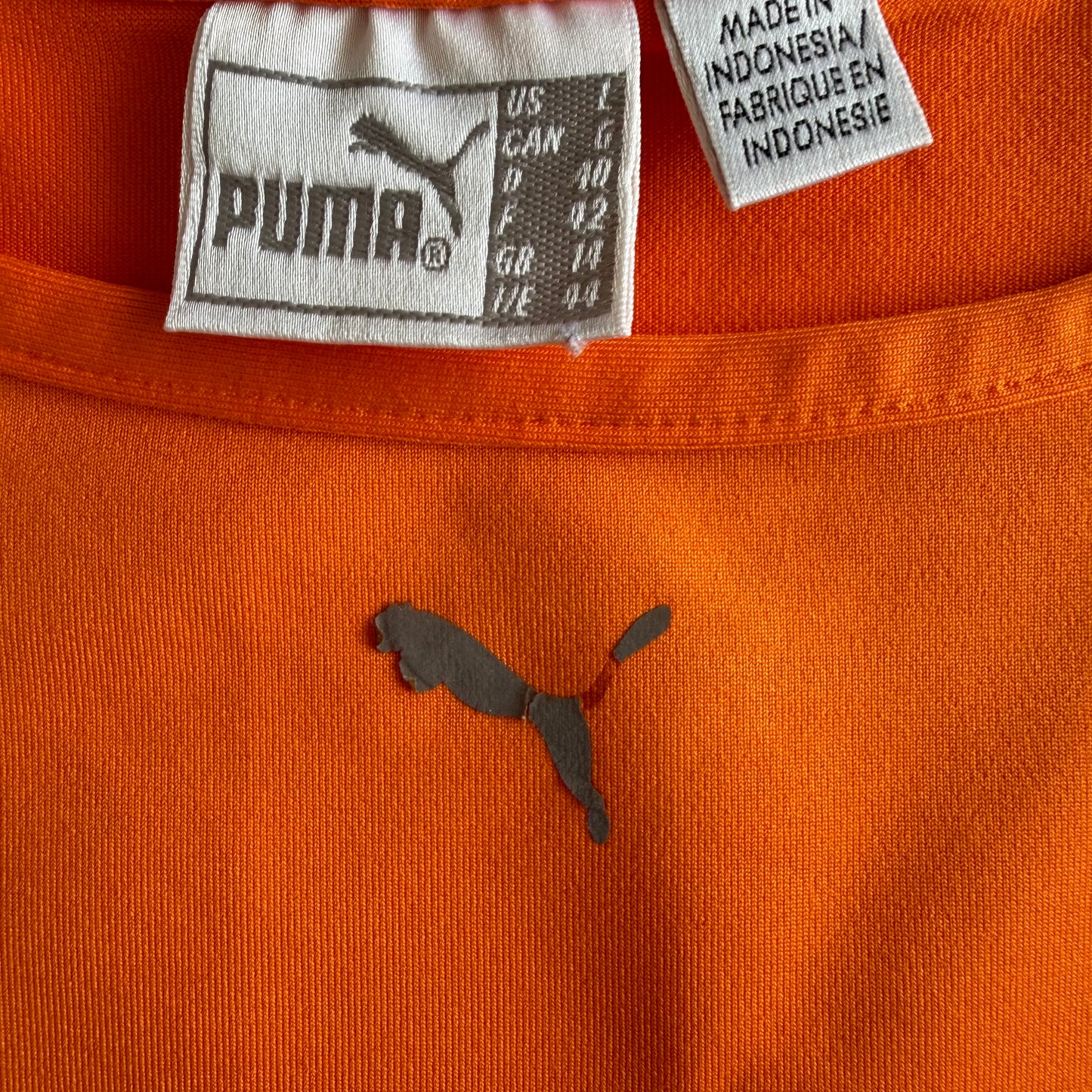 90s Puma Panelled Activewear Tank - L