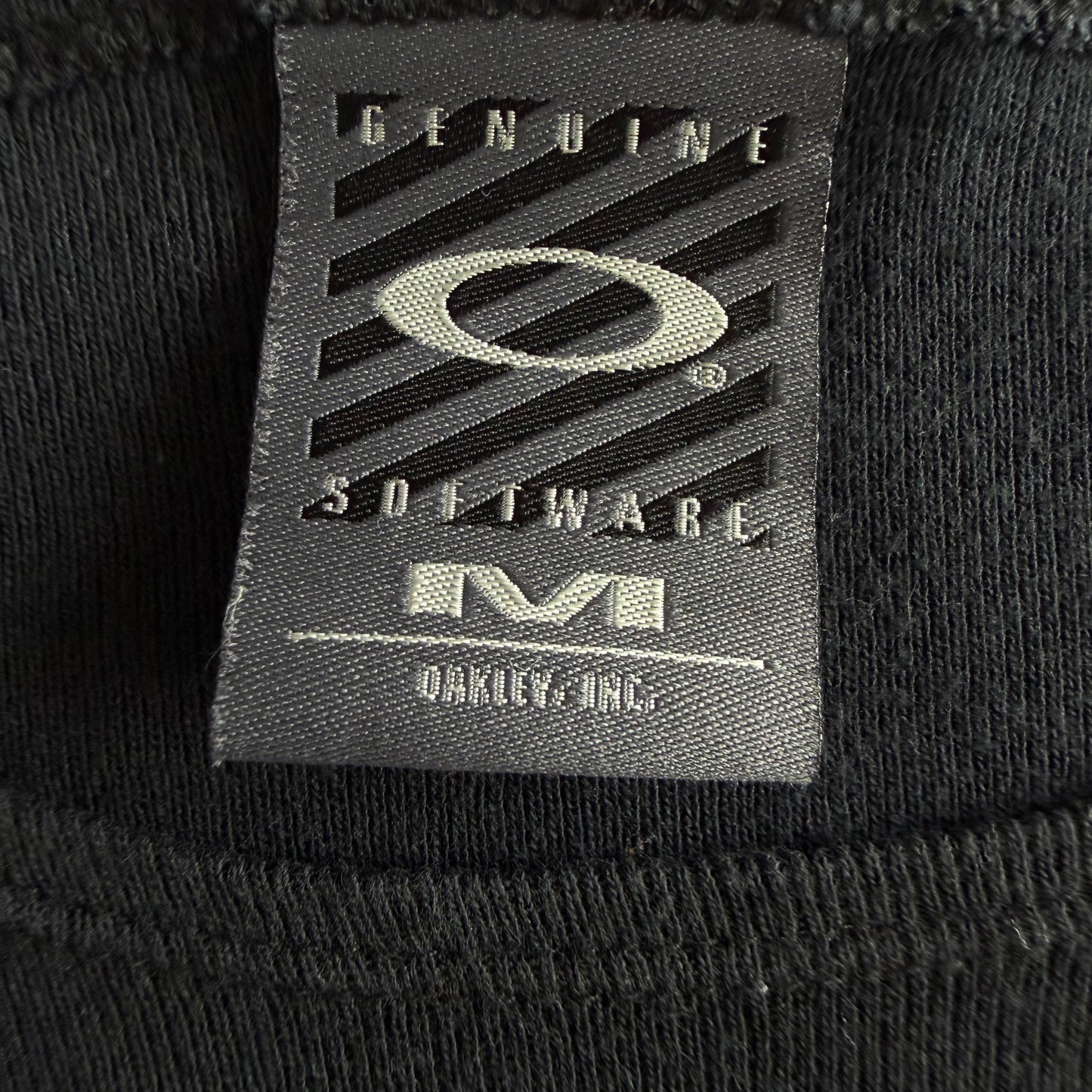 Y2K Oakley Software Ellipse Baby Tee - M