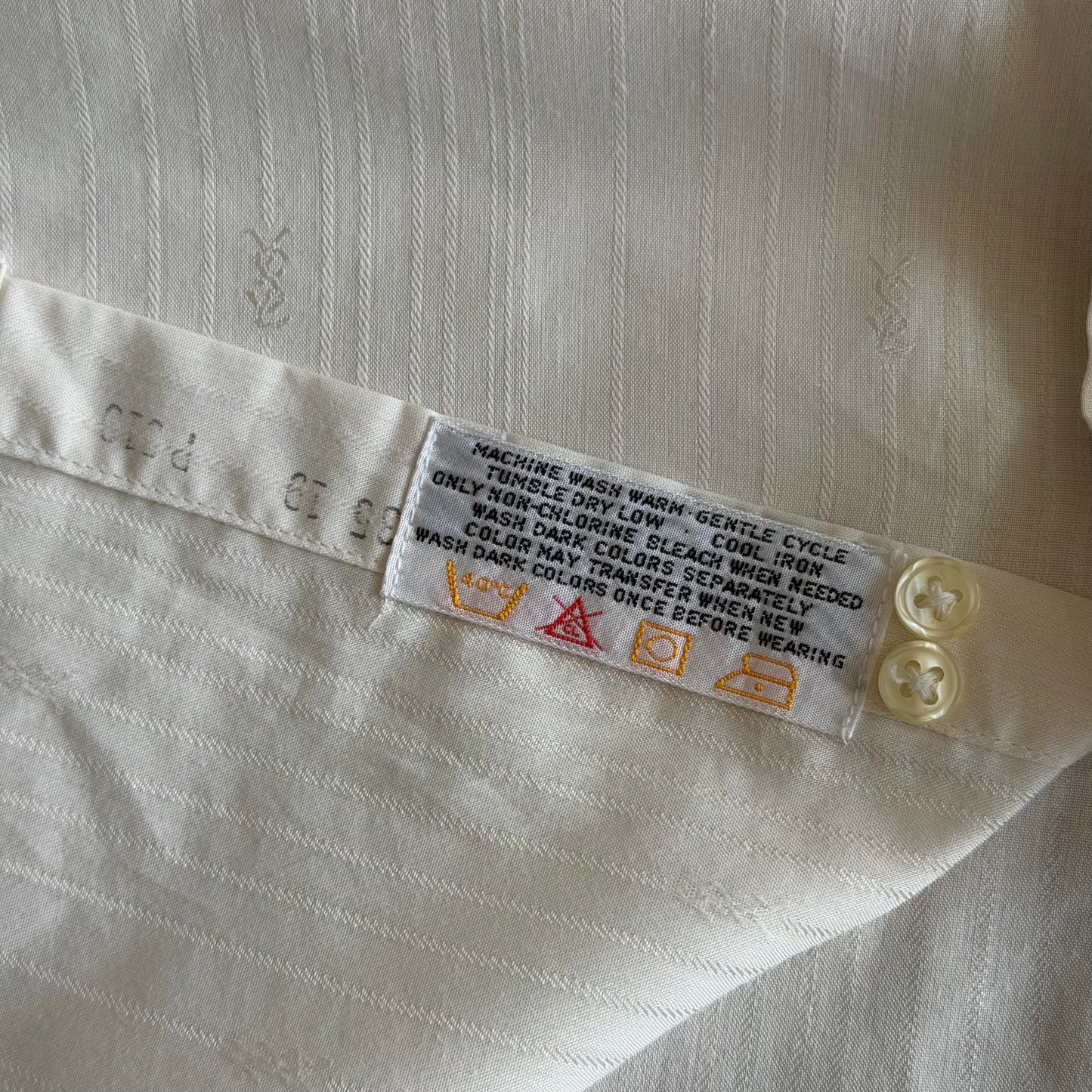 90s Yves Saint Laurent Button Up Shirt - M