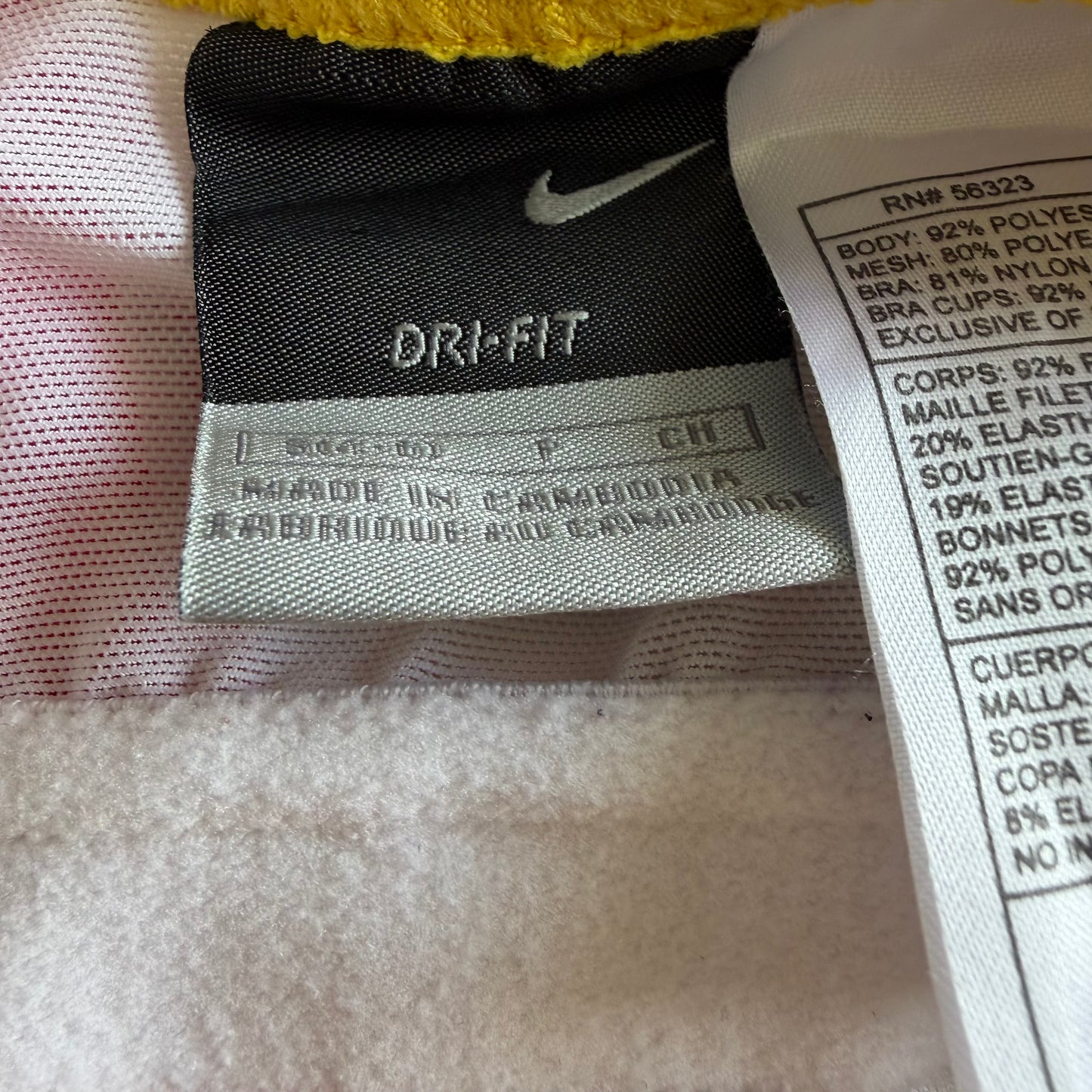 Y2K Nike Panelled Racer-back Tank - S