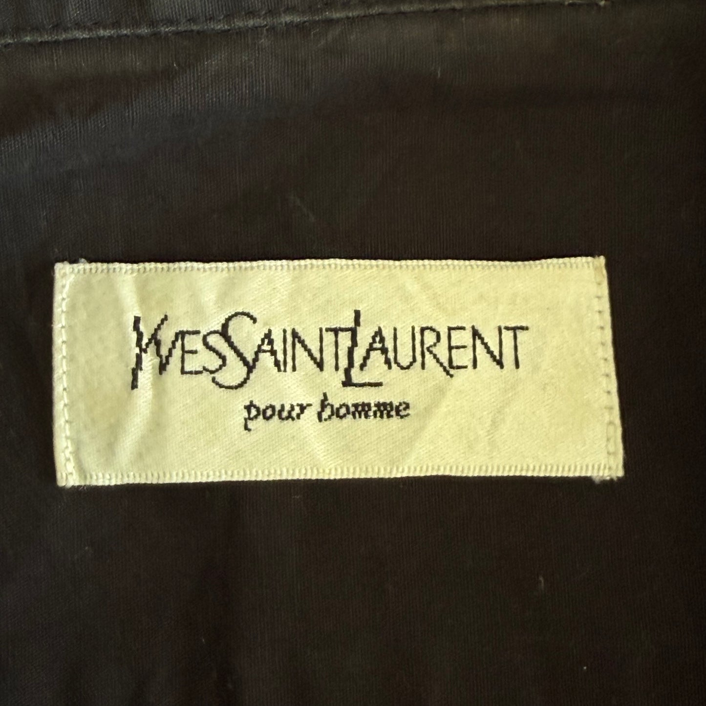 90s Yves Saint Laurent Short Sleeve Button Up Shirt - XL