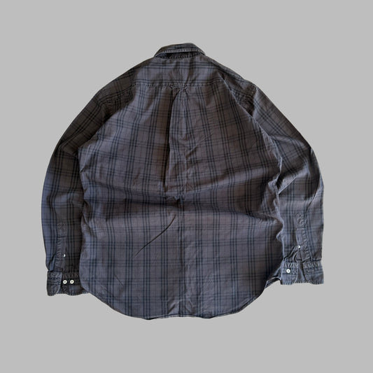 90s Burberry Button Up Shirt - M