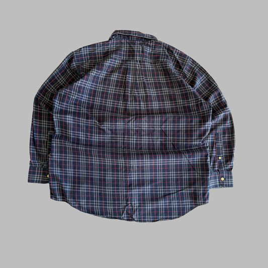 90s Burberry Button Up Shirt - XL