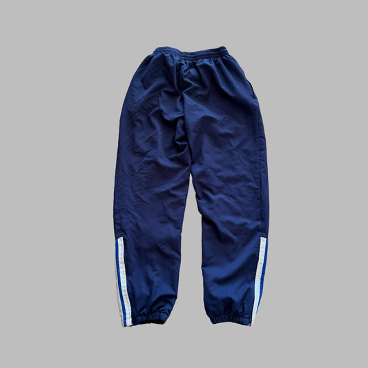 90s Adidas Three Stripe Baggy Track Pants - S