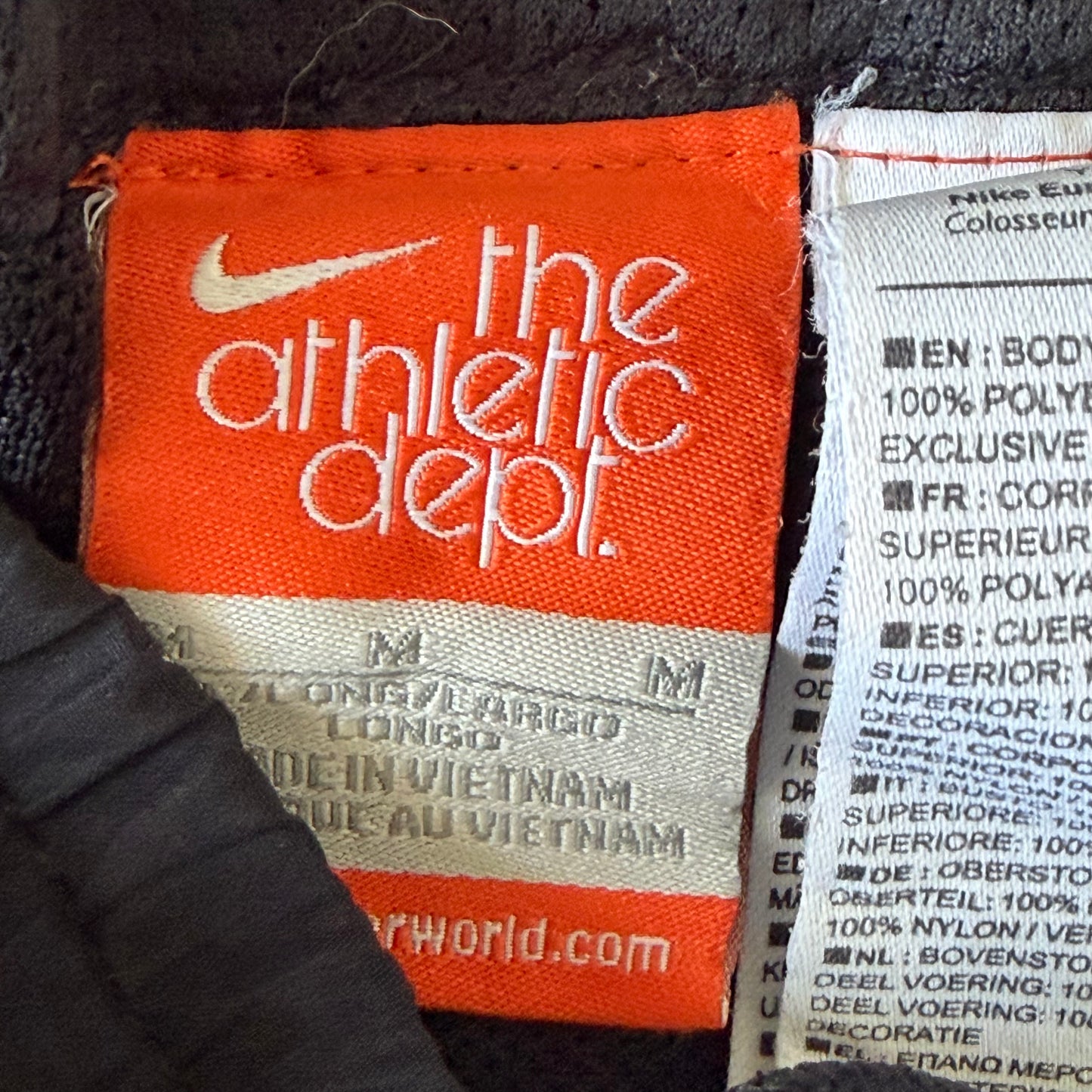 Y2K Nike Wide Leg Classic Track Pants - M