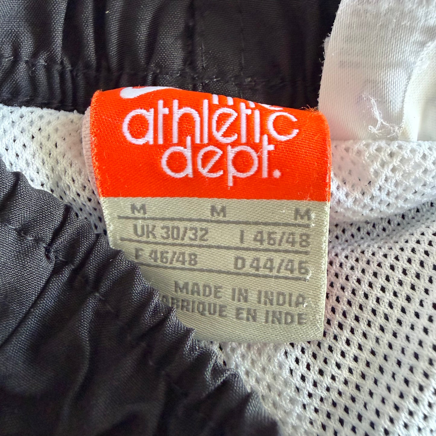 Y2K Nike Baggy Striped Track Pants - M