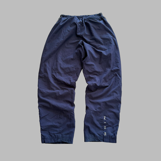 Y2K Nike Striped BaggyTrack Pants - L