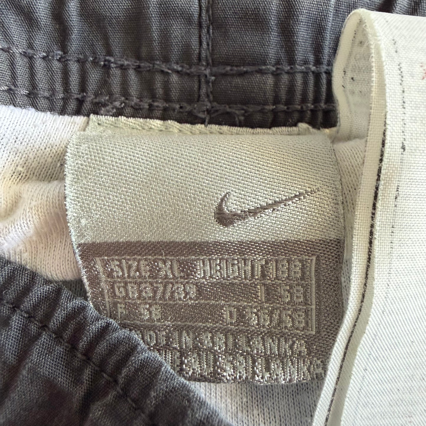 Y2K Nike Wide Leg Striped Track Pants - XL