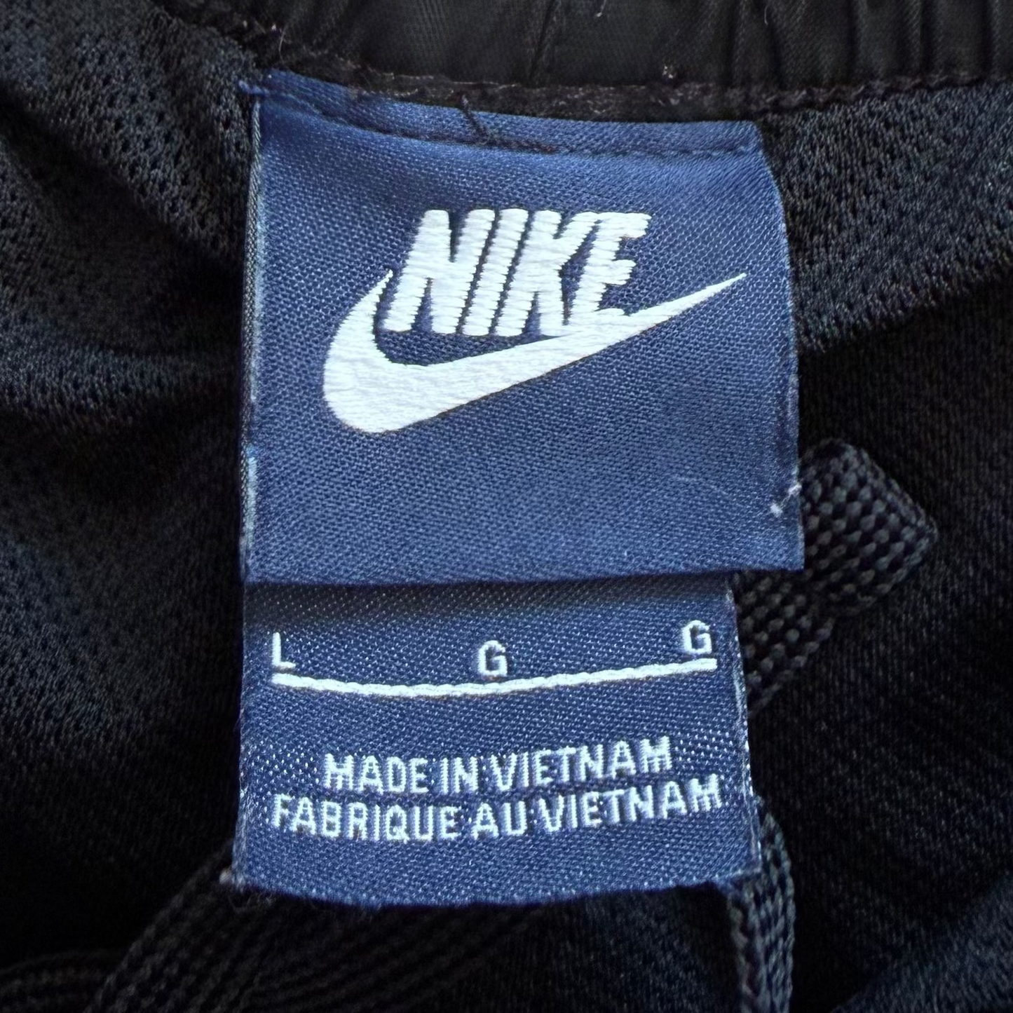 Y2K Nike Wide Leg Classic Track Pants - L