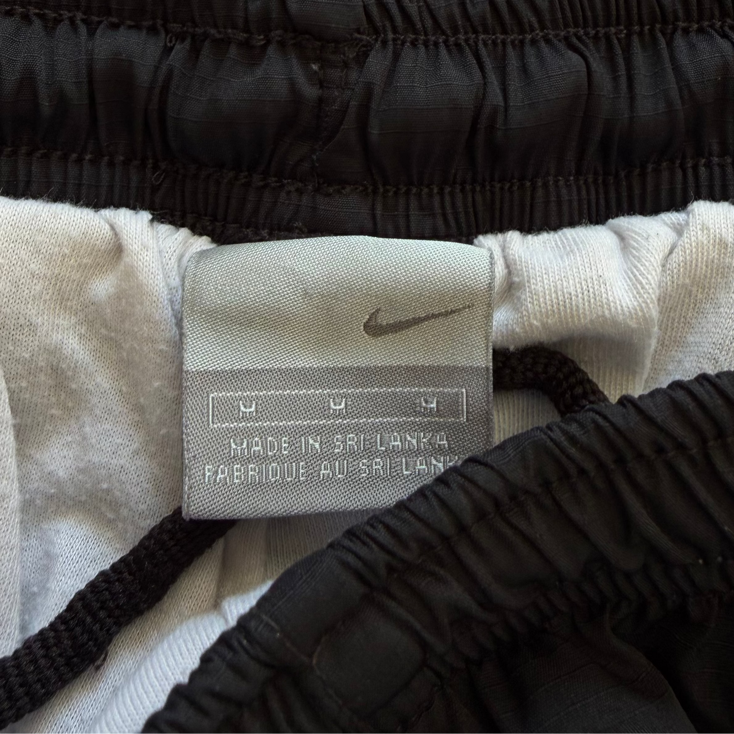 Y2K Nike Striped Wide Leg Track pants - M