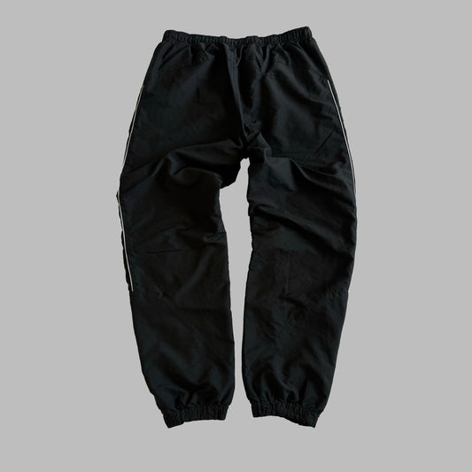 Y2K Nike Baggy Striped Track Pants - L