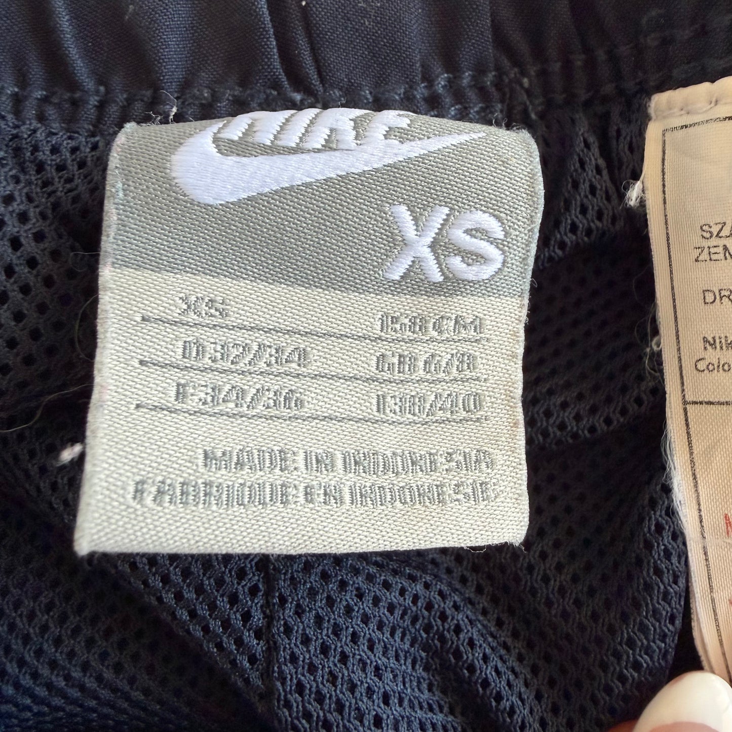 Y2K Nike Spell Out Straight Leg Track Pants - XS