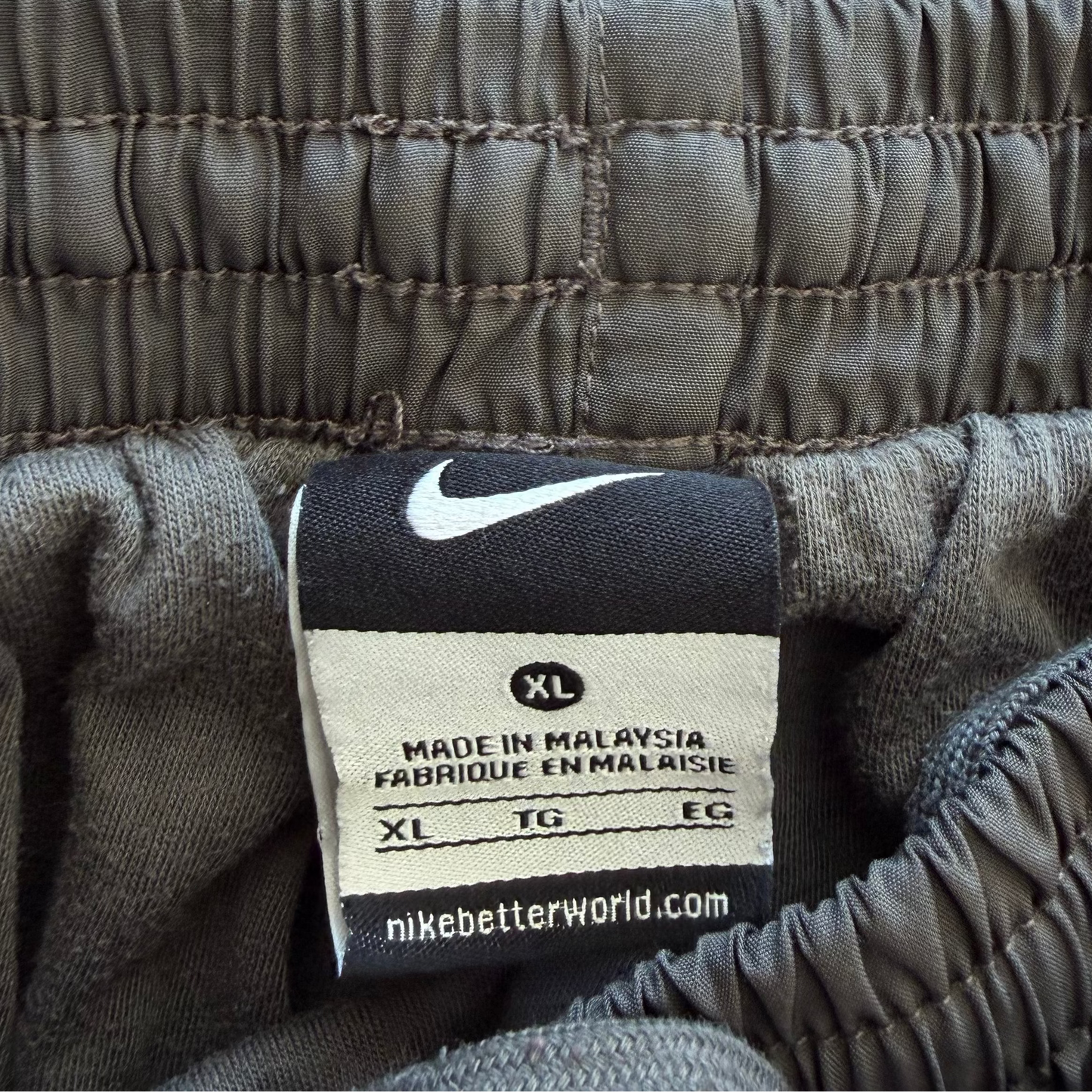 Y2K Nike Striped Wide Leg Track Pants - XS