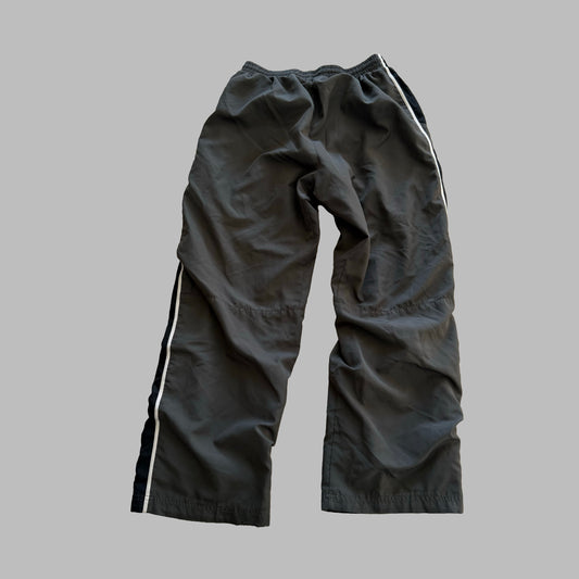 Y2K Nike Striped Wide Leg Track Pants - XS