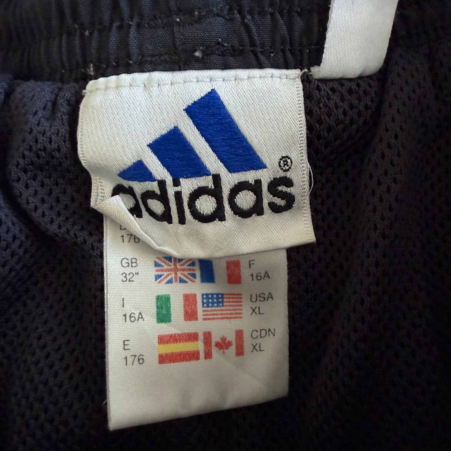 90s Adidas Parachute Classic Track Pants - S