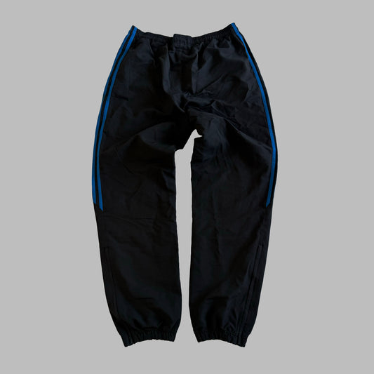 Y2K Adidas Baggy Three Stripe Track Pants - L