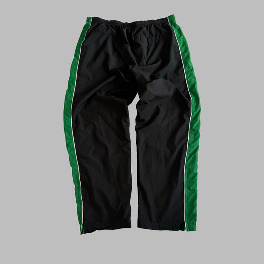 Y2K Nike Wide Leg Striped Track Pants - XXL