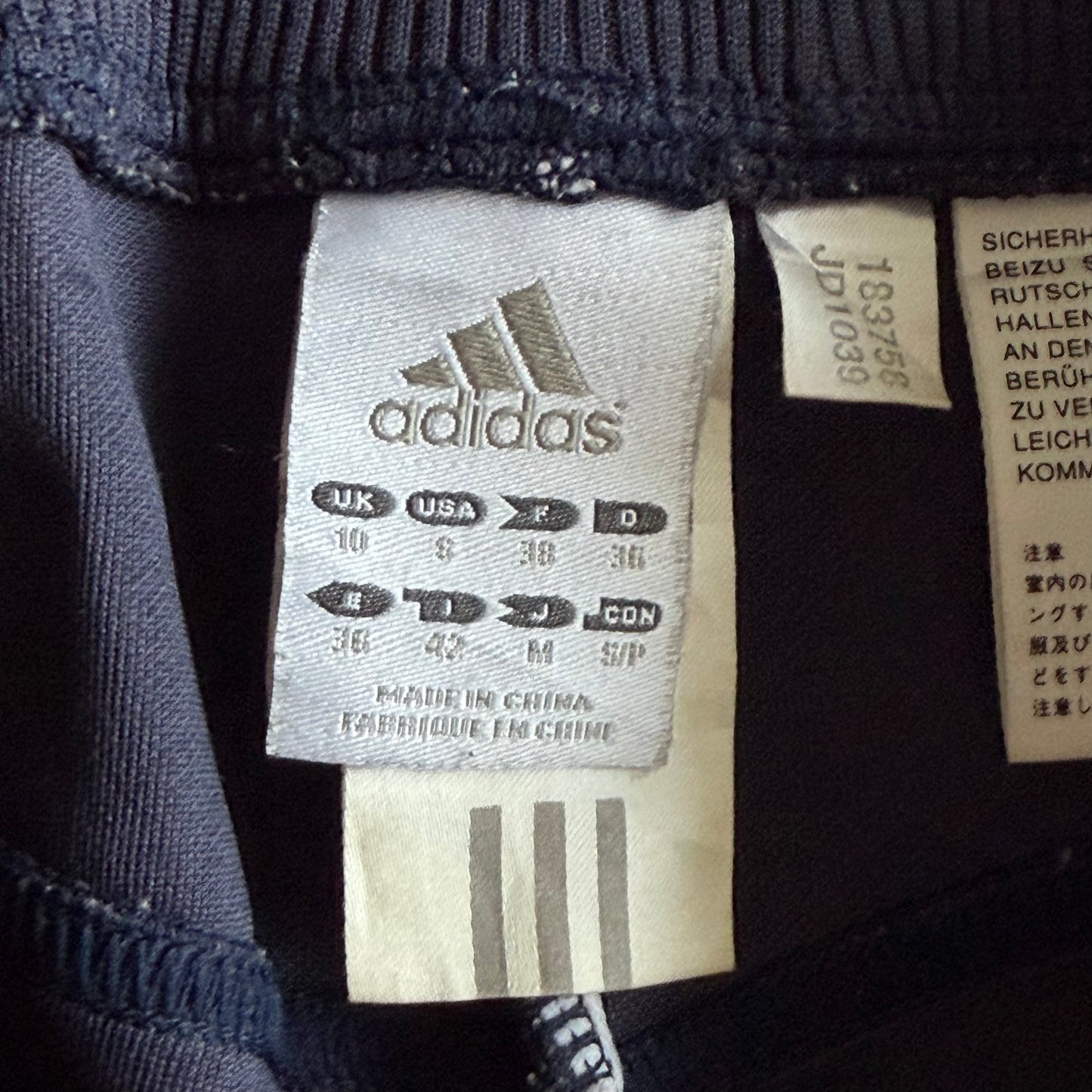 Y2K Adidas Three Stripe Track Pants - S/M
