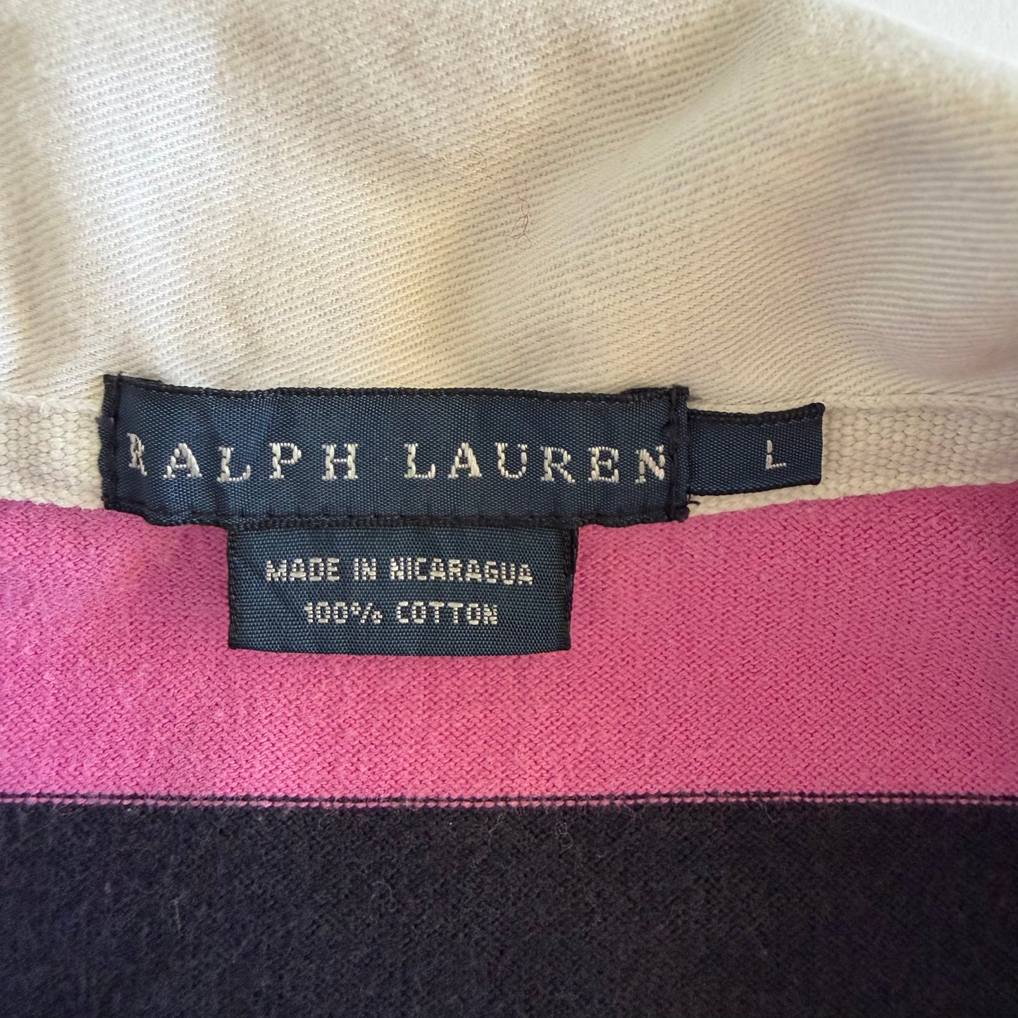 Ralph Lauren Striped Rugby - Small