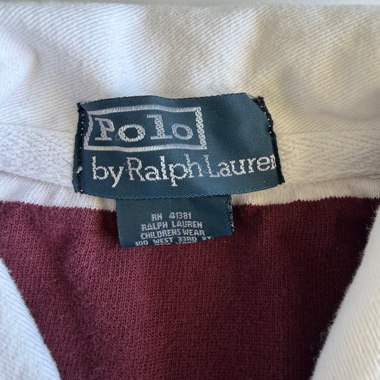 Ralph Lauren Striped Rugby - Medium