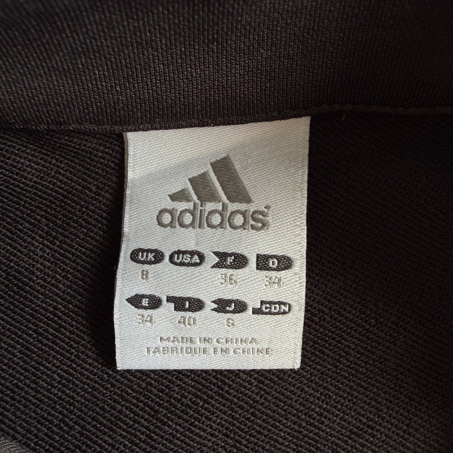 Y2K Adidas Three Stripe Activewear Vest - S
