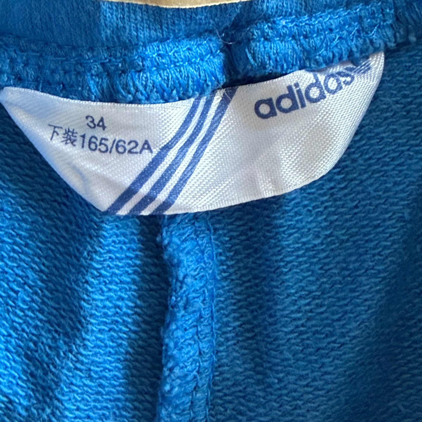 Y2K Adidas Three Stripe Mini Shorts - S