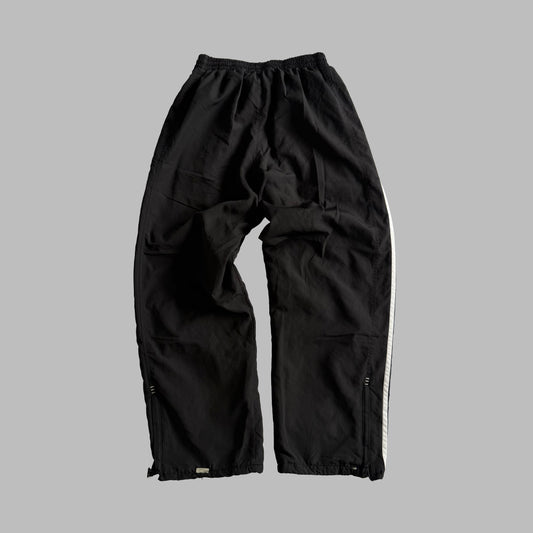 Y2K Adidas Wide Leg Striped Track Pants - XXS