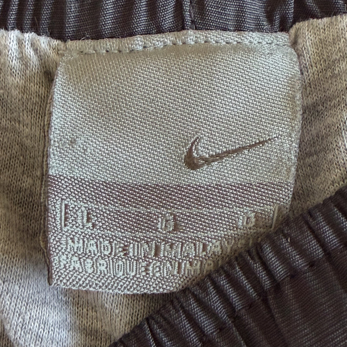 Y2K Nike Striped Wide Leg Track Pants - L