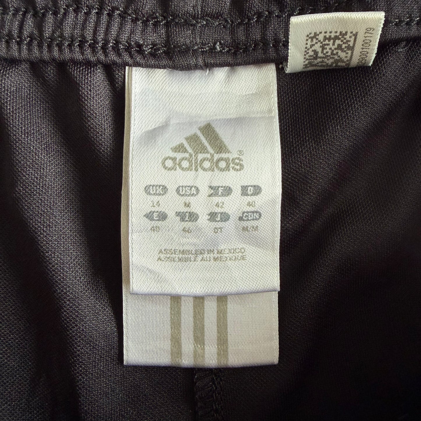 Y2K Adidas Three Stripe Mini Shorts - M