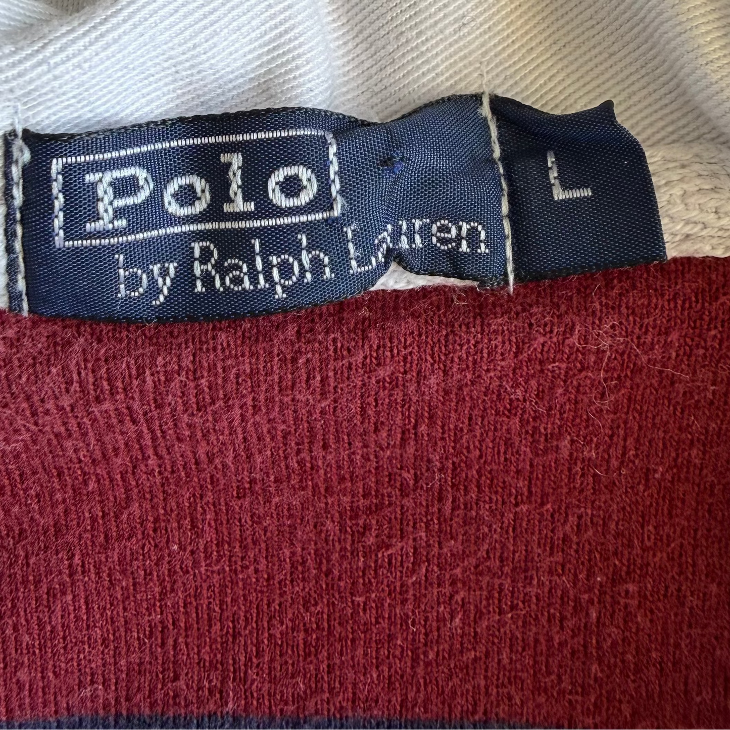 Ralph Lauren Striped Rugby - Large