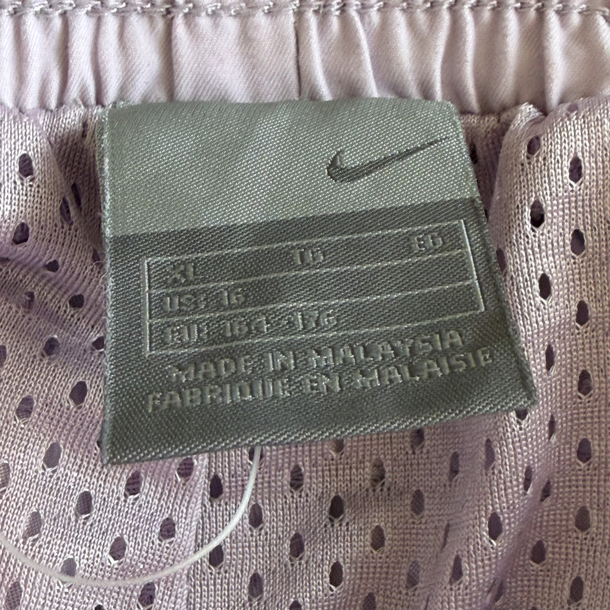 Y2K Nike Striped Wide Leg Track Pants - S