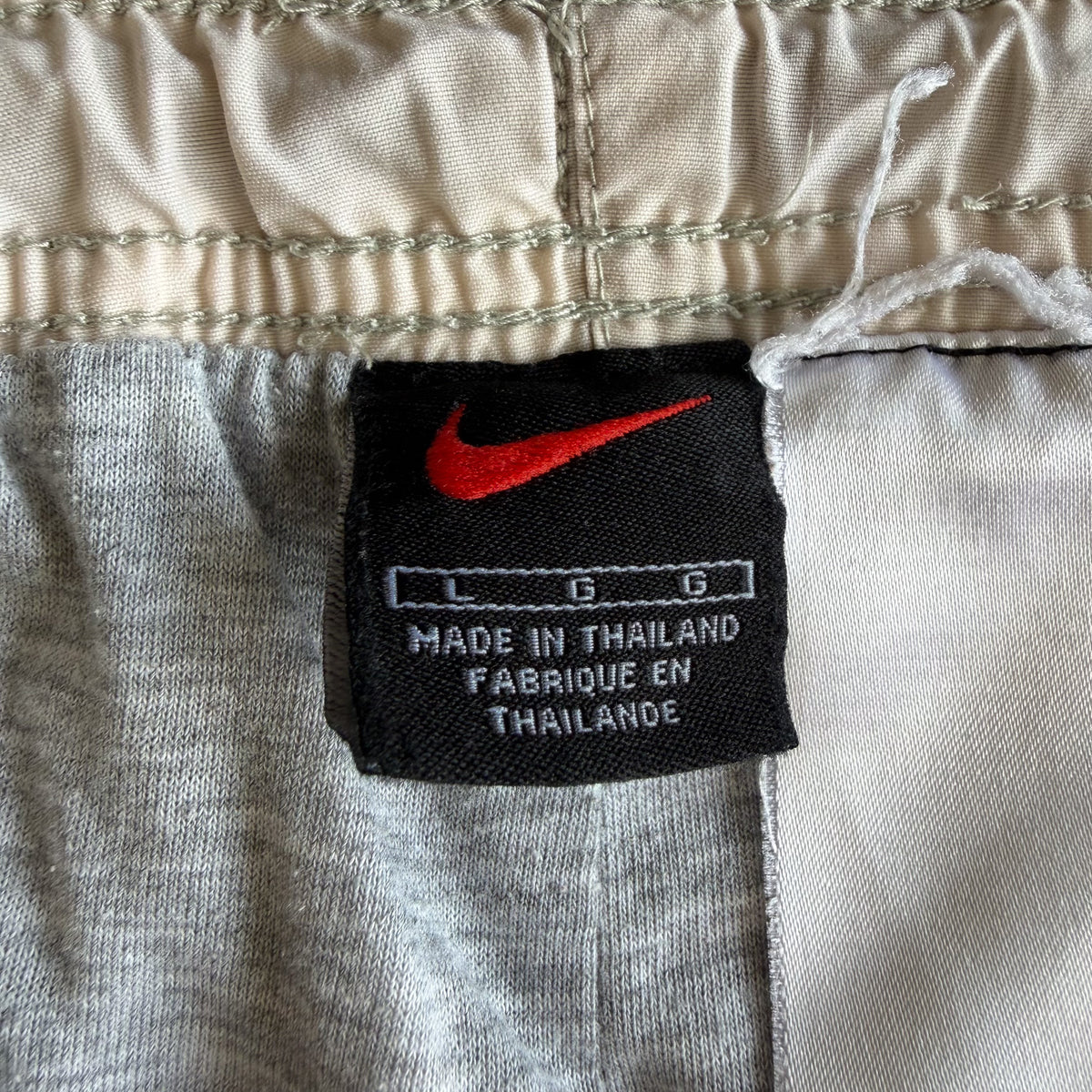90s Nike Wide Leg Striped Track Pants - L