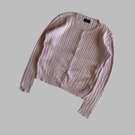 Ralph Lauren Cable Knit Cardigan - Medium