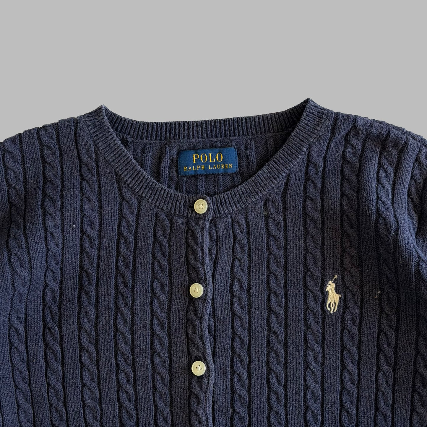 Ralph Lauren Cable Knit Cardigan - XS