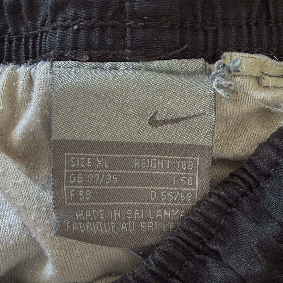 Y2K Nike Striped Wide Leg Track Pants - XL