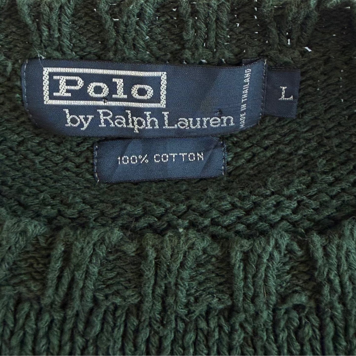 Ralph Lauren Heavy Knit - Large