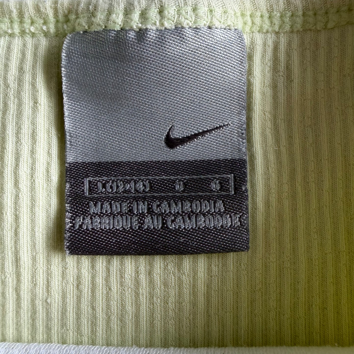 Y2K Nike Ribbed Activewear Tank - L
