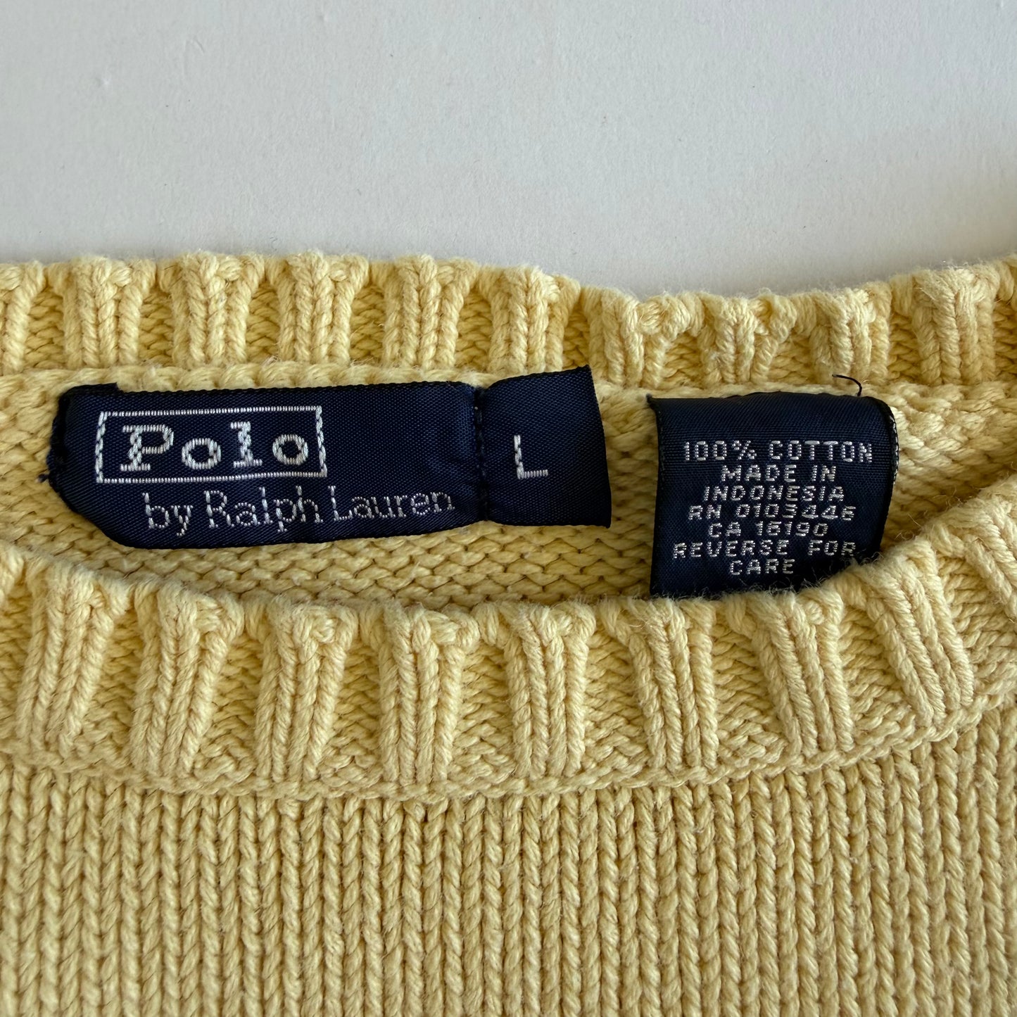 Ralph Lauren Heavy Knit - Large