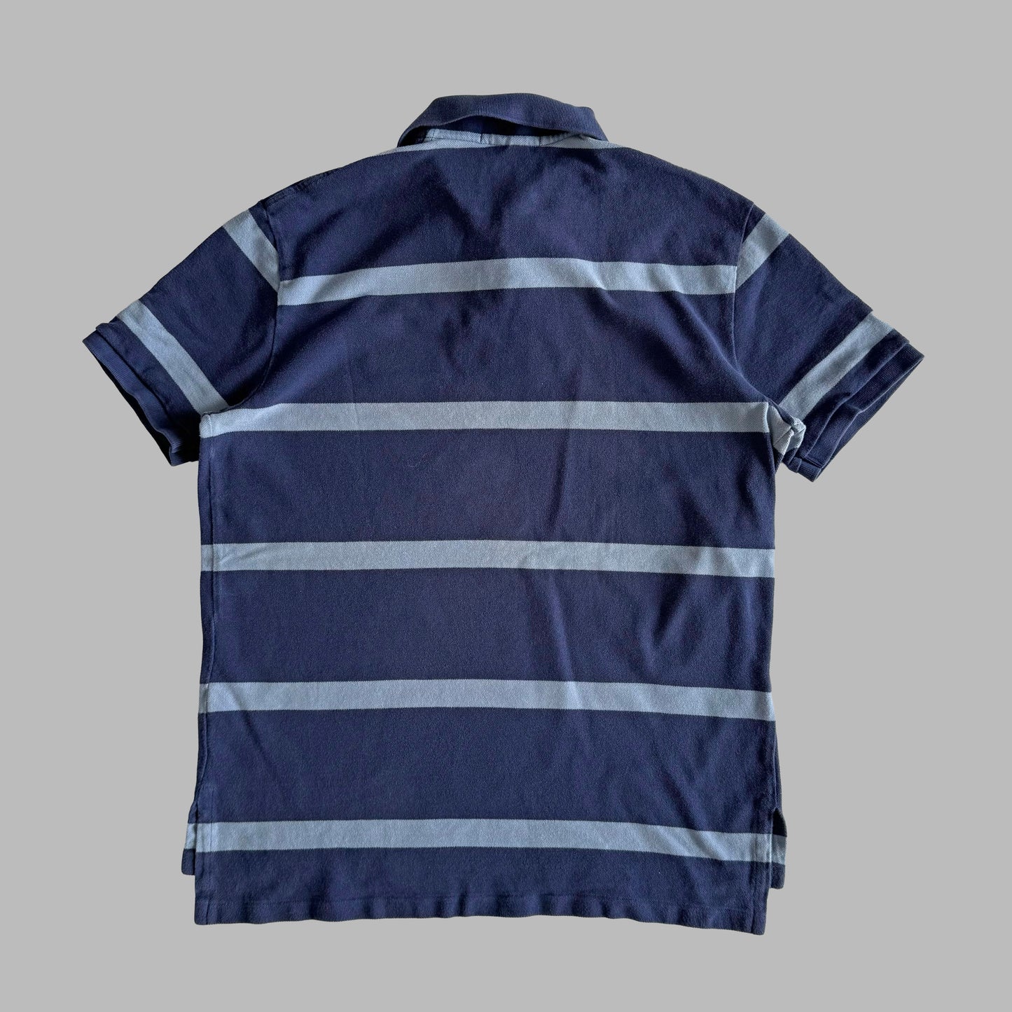 Ralph Lauren Striped Polo Shirt - Large