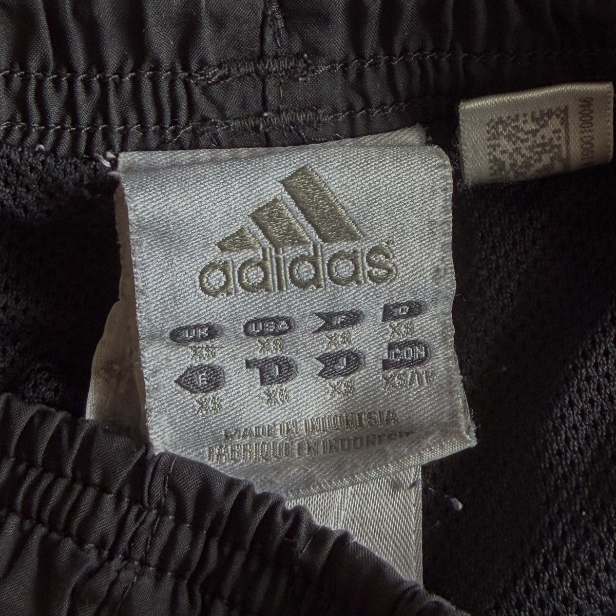 Y2K Adidas Spell Out Baggy Track Pants - S