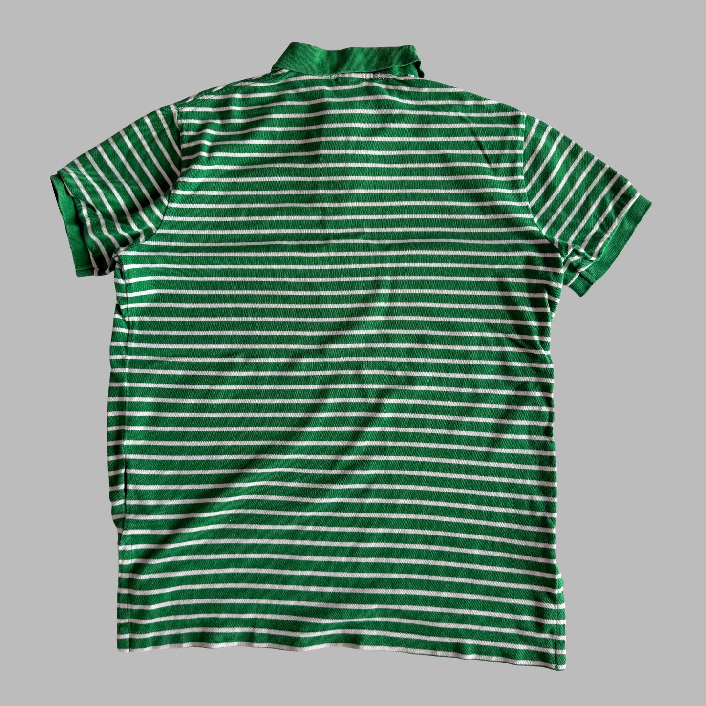 Ralph Lauren Striped Polo Shirt - Medium