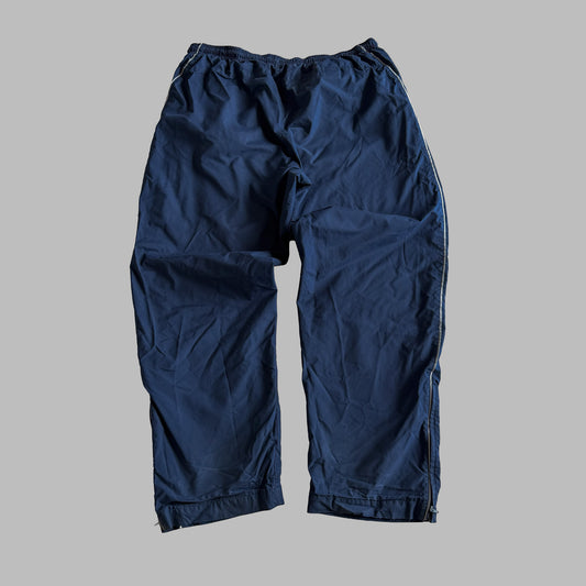 Y2K Nike Spell Out Wide Leg Track Pants - XXL