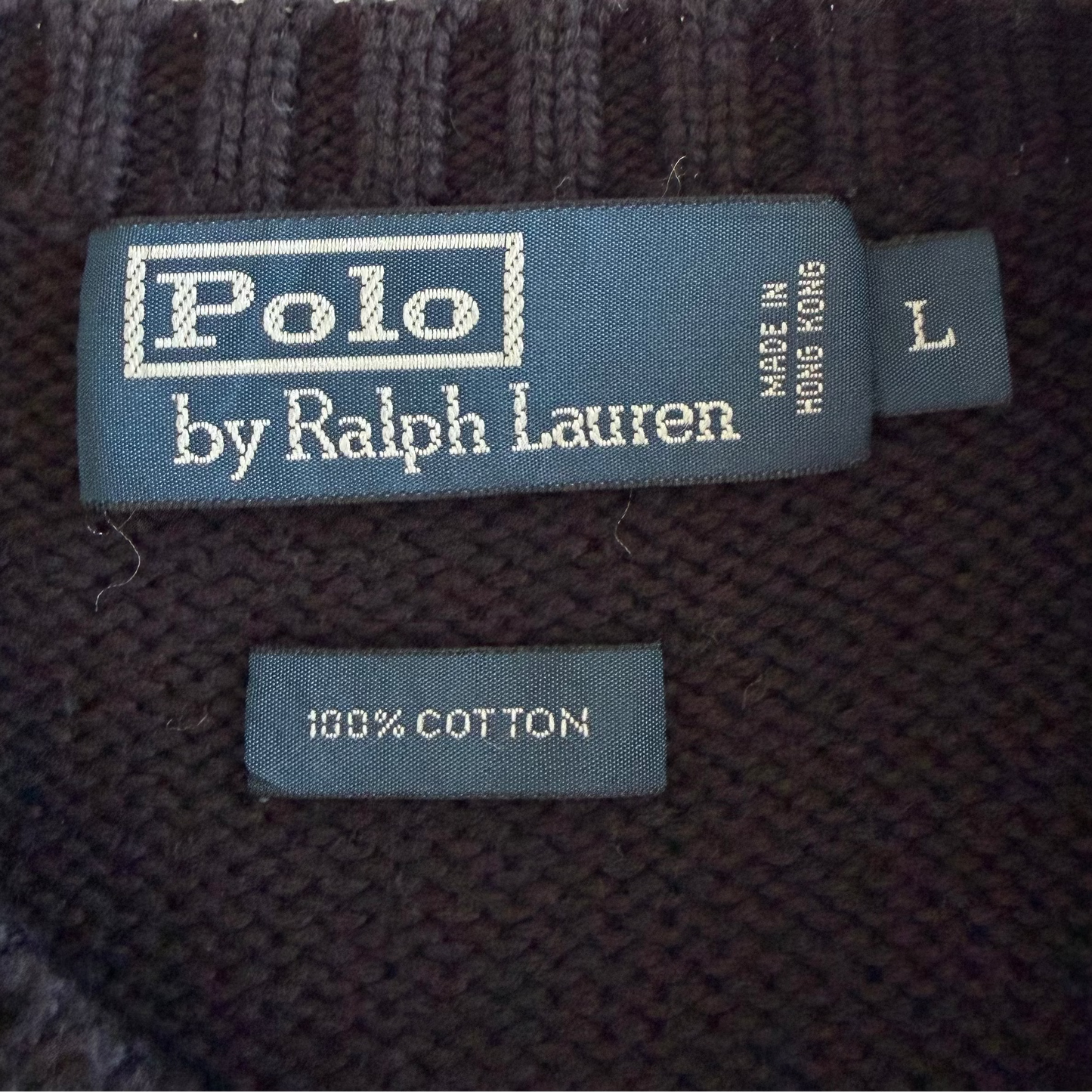 Ralph Lauren Heavy Knit - Large