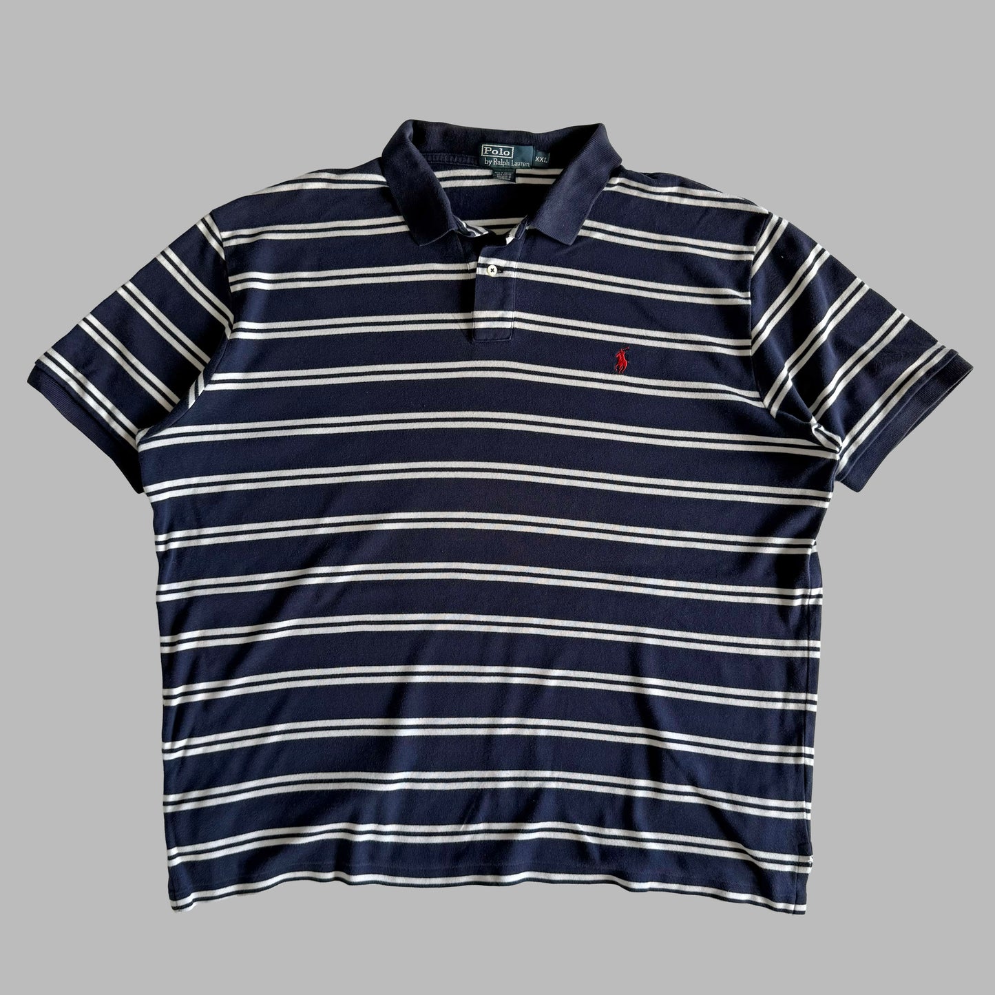 Ralph Lauren Striped Polo Shirt - XXL
