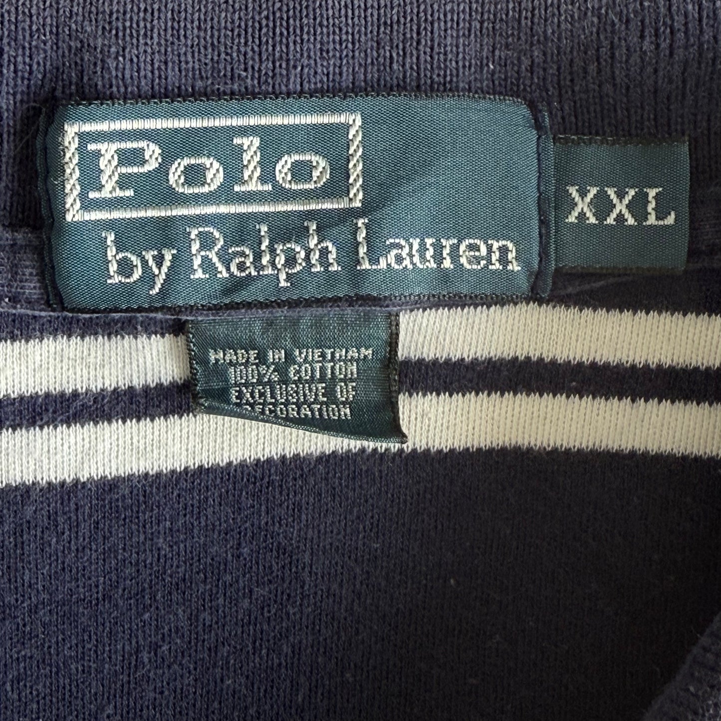 Ralph Lauren Striped Polo Shirt - XXL