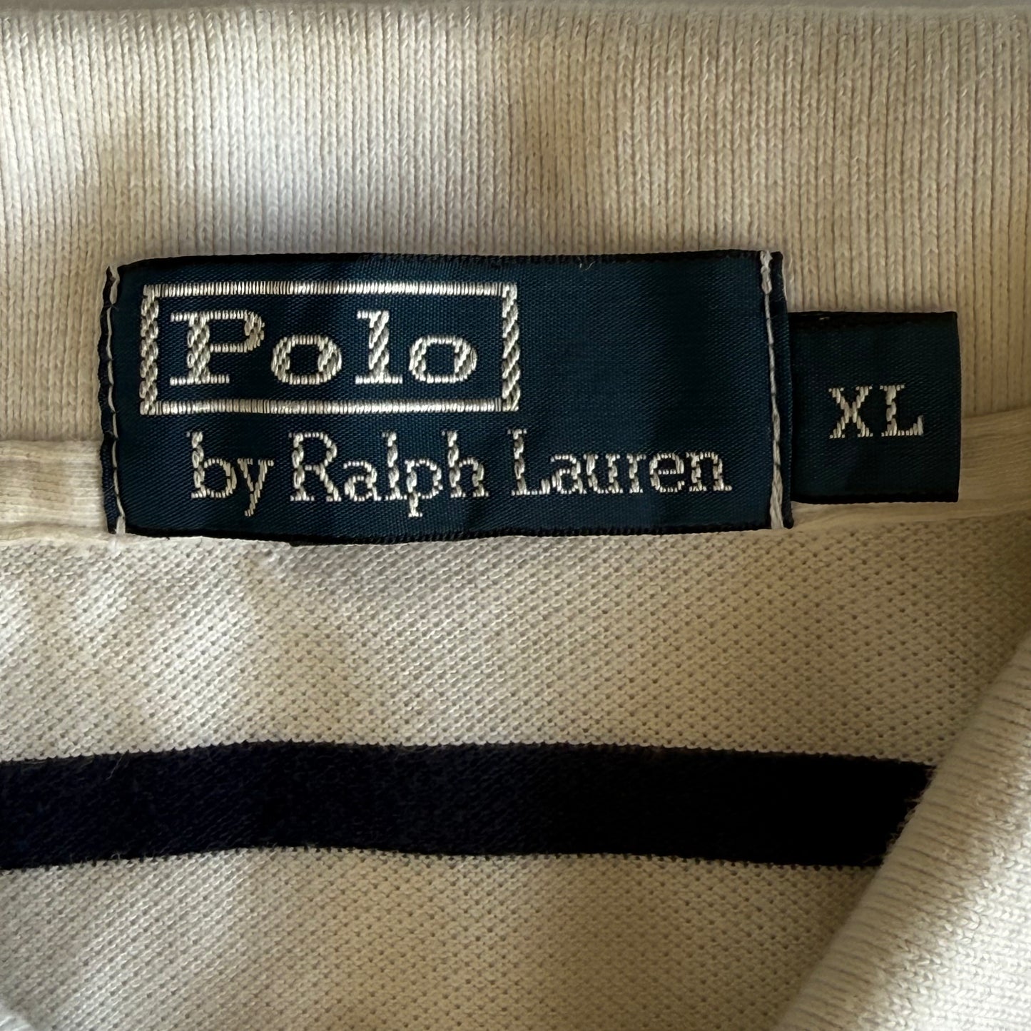 Ralph Lauren Striped Polo Shirt - XL