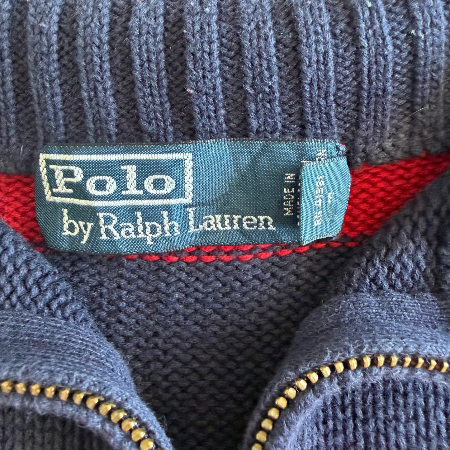 Ralph Lauren Quarter Zip - Small