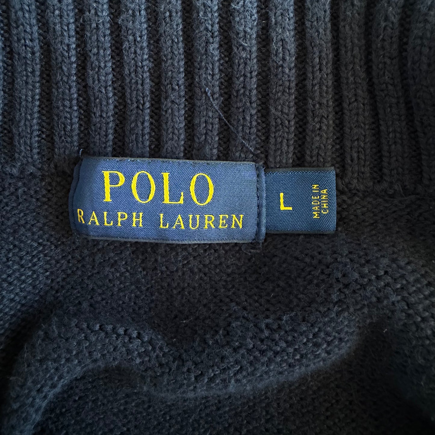Ralph Lauren Quarter Zip - Large